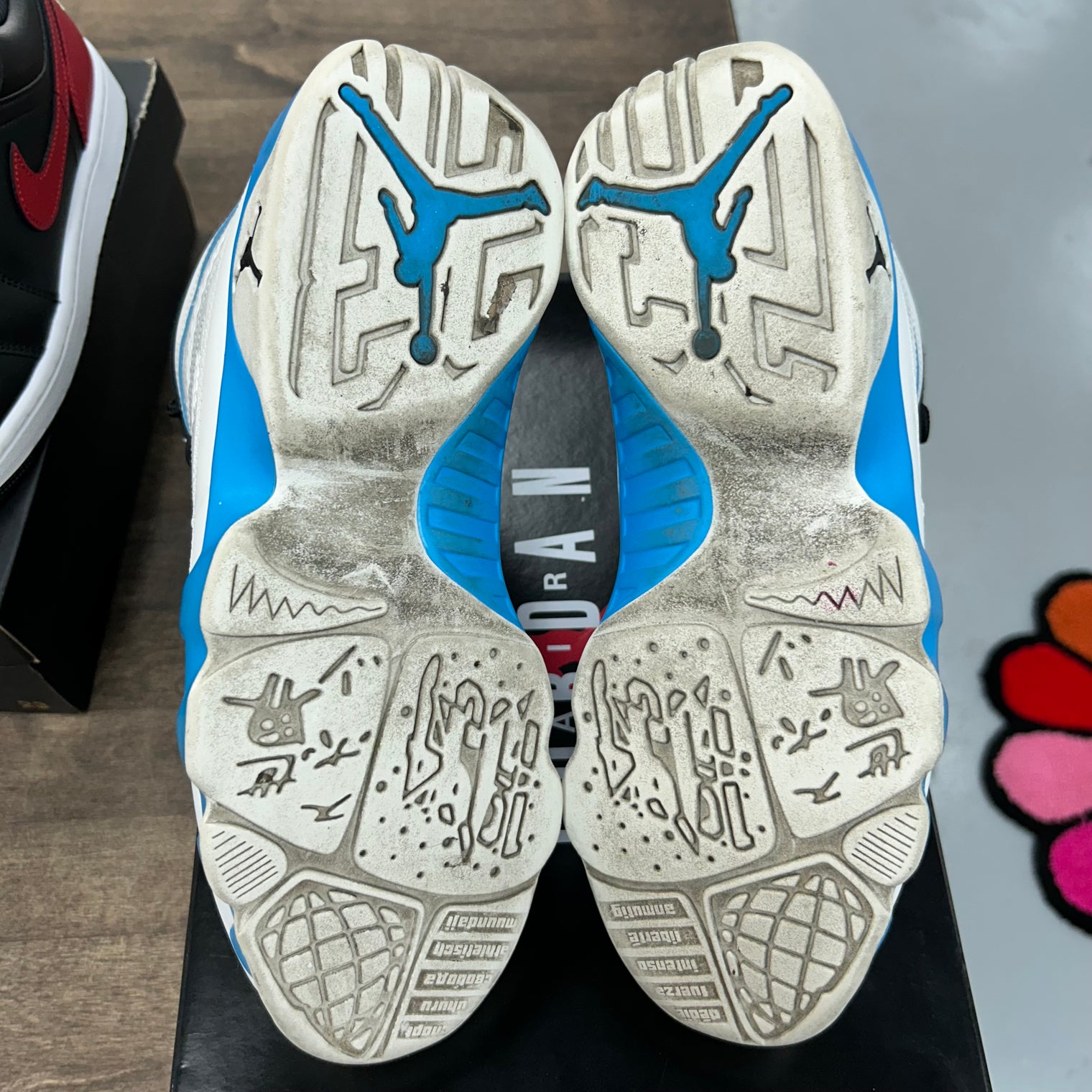 Powder Blue Jordan 9 (USED)