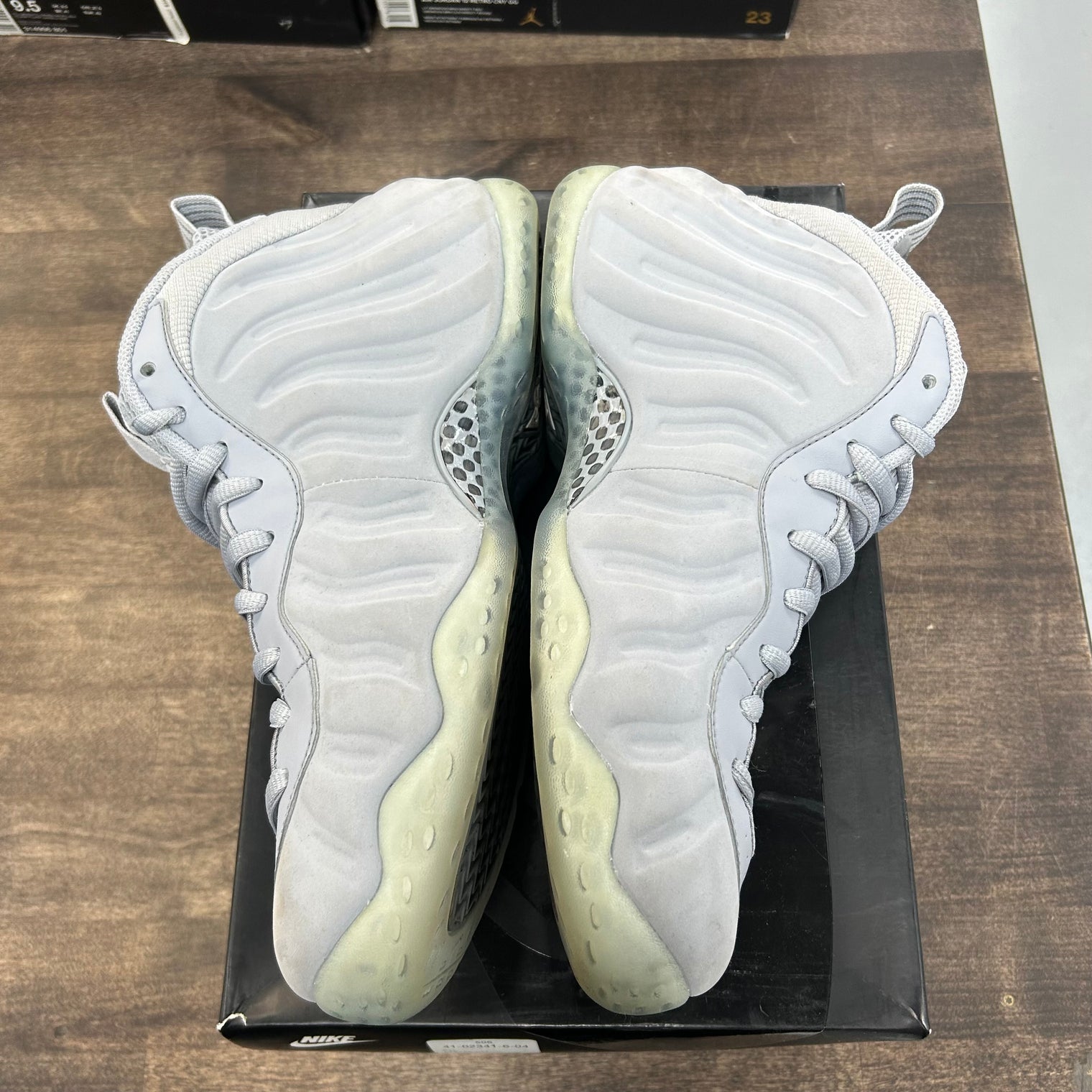 Nike Air Foamposite One Wolf Grey Suede (Used)