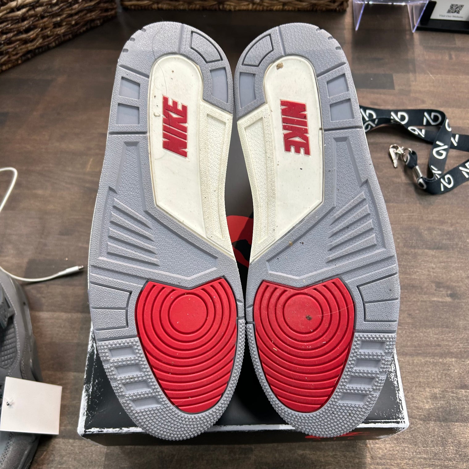 White Cement Reimagined Jordan 3 (USED)