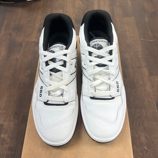Black White New Balance 550 (USED,NO BOX)