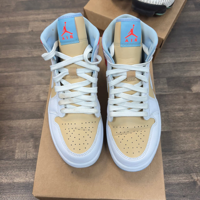 Sesame Jordan 1 Mid SE (W) (USED, No Box)