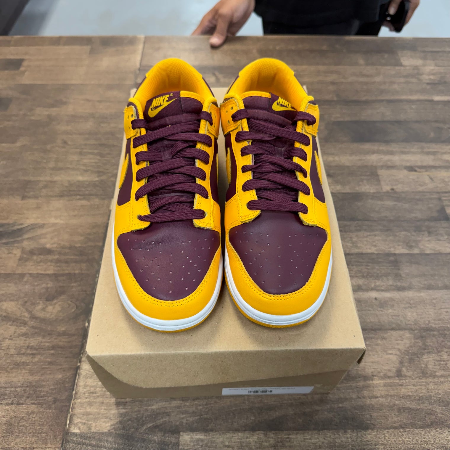 ASU Arizona State Dunk Low (USED,No Box)