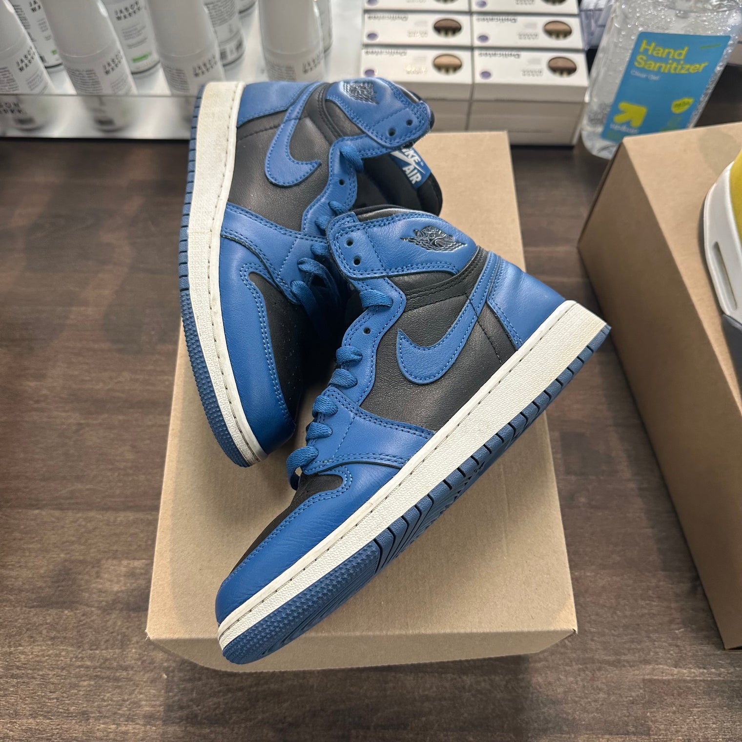 Marina Blue Jordan 1 High (GS) (USED, No Box)