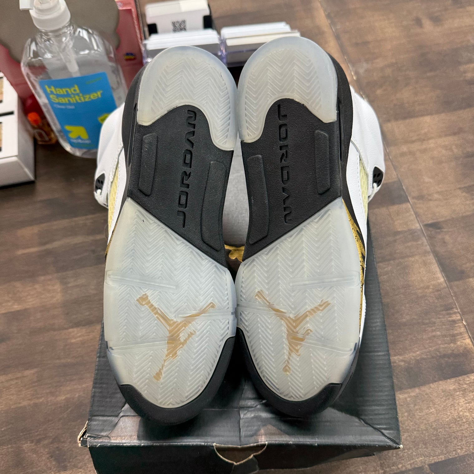 (GS) Olympic Gold Metal Jordan 5