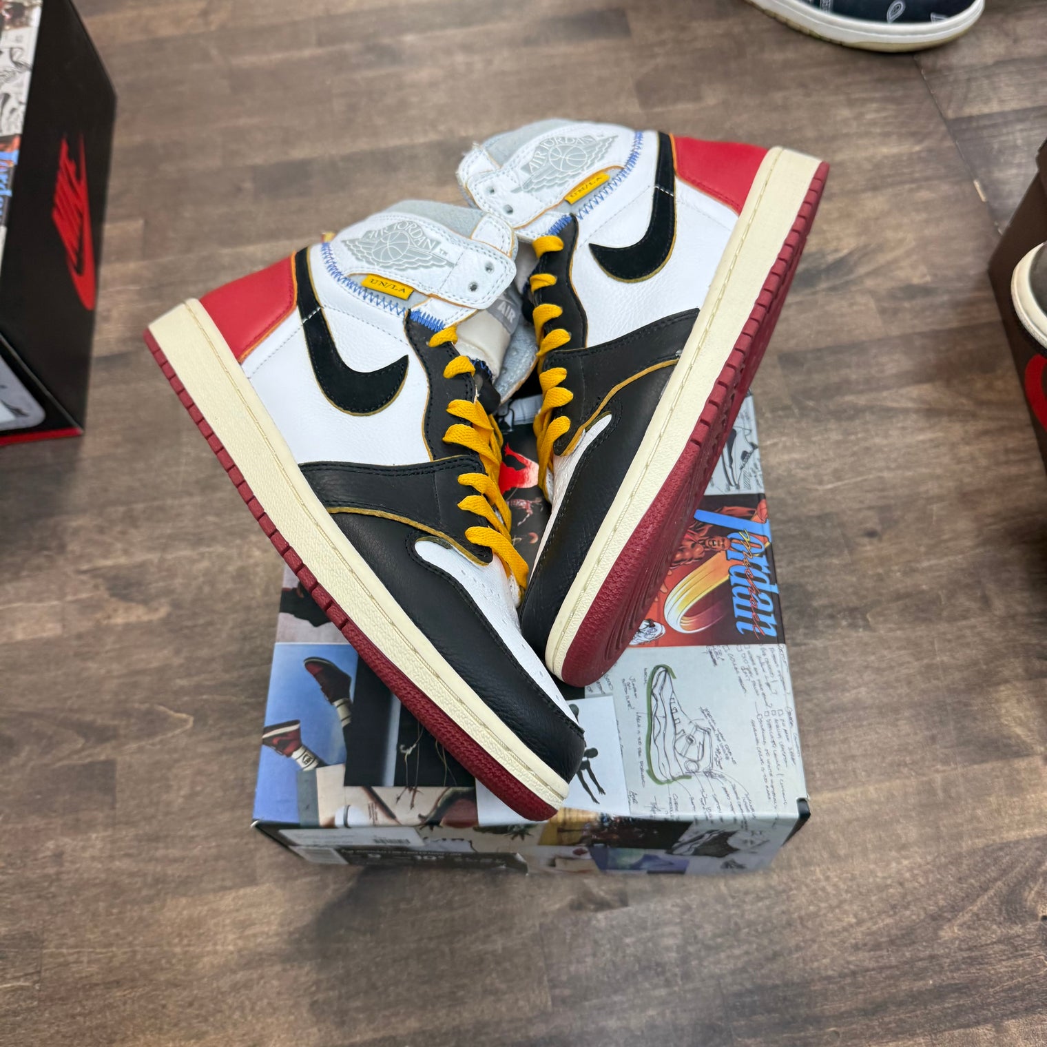 Union Los Angeles Black Toe Jordan 1 Retro High (Lightly Worn)