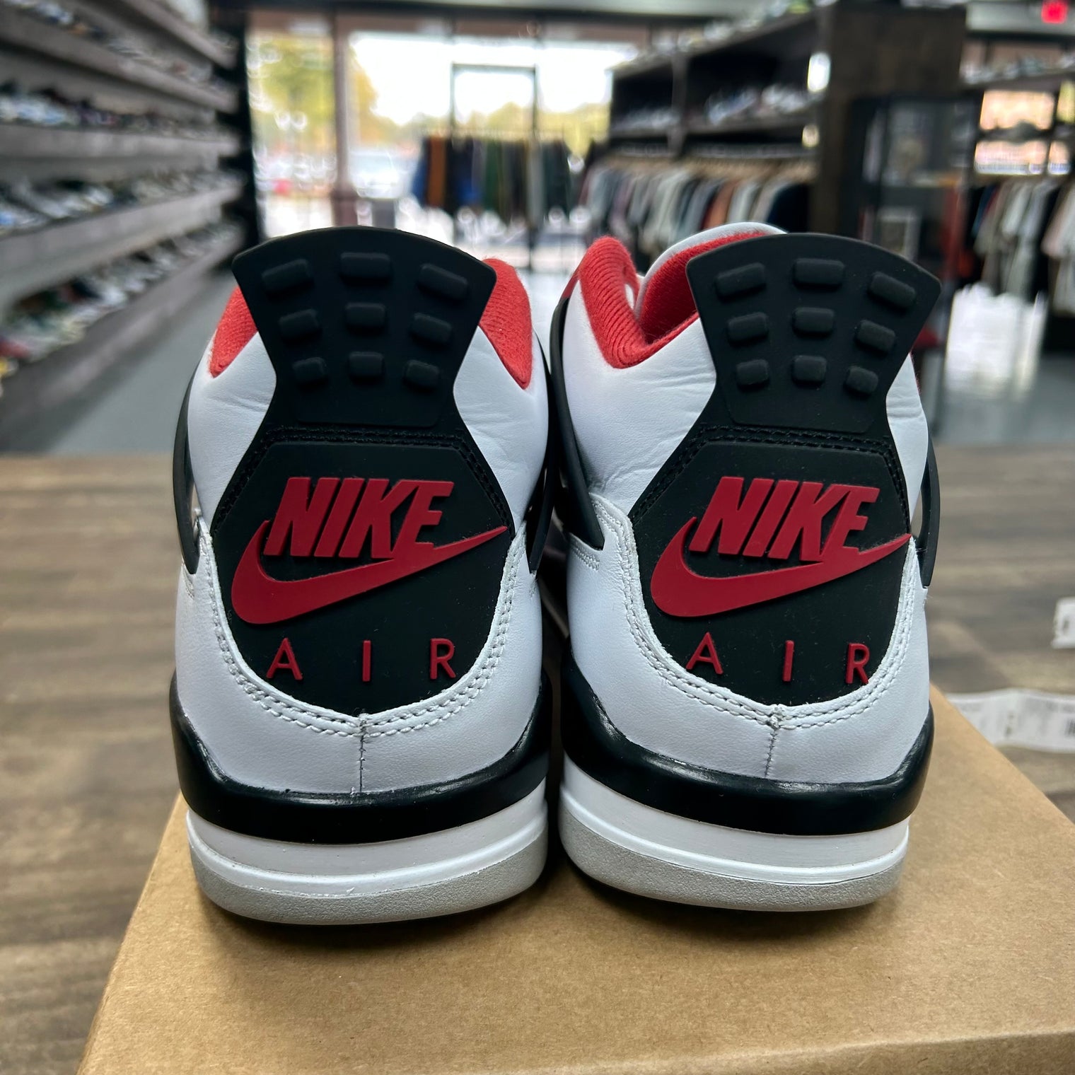 Fire Red Jordan 4 Retro (2020) (USED, No Box)