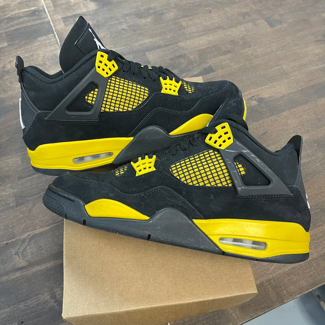Yellow Thunder Jordan 4 (USED,No Box)