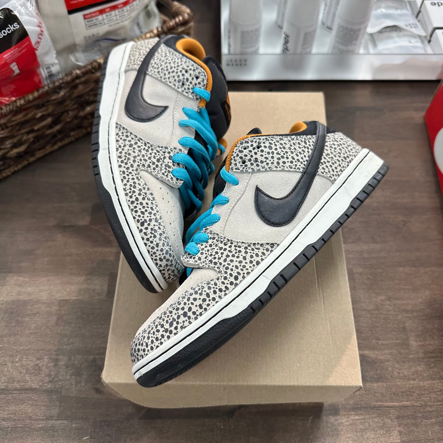Electric Safari SB Dunk Low (Used, No Box)