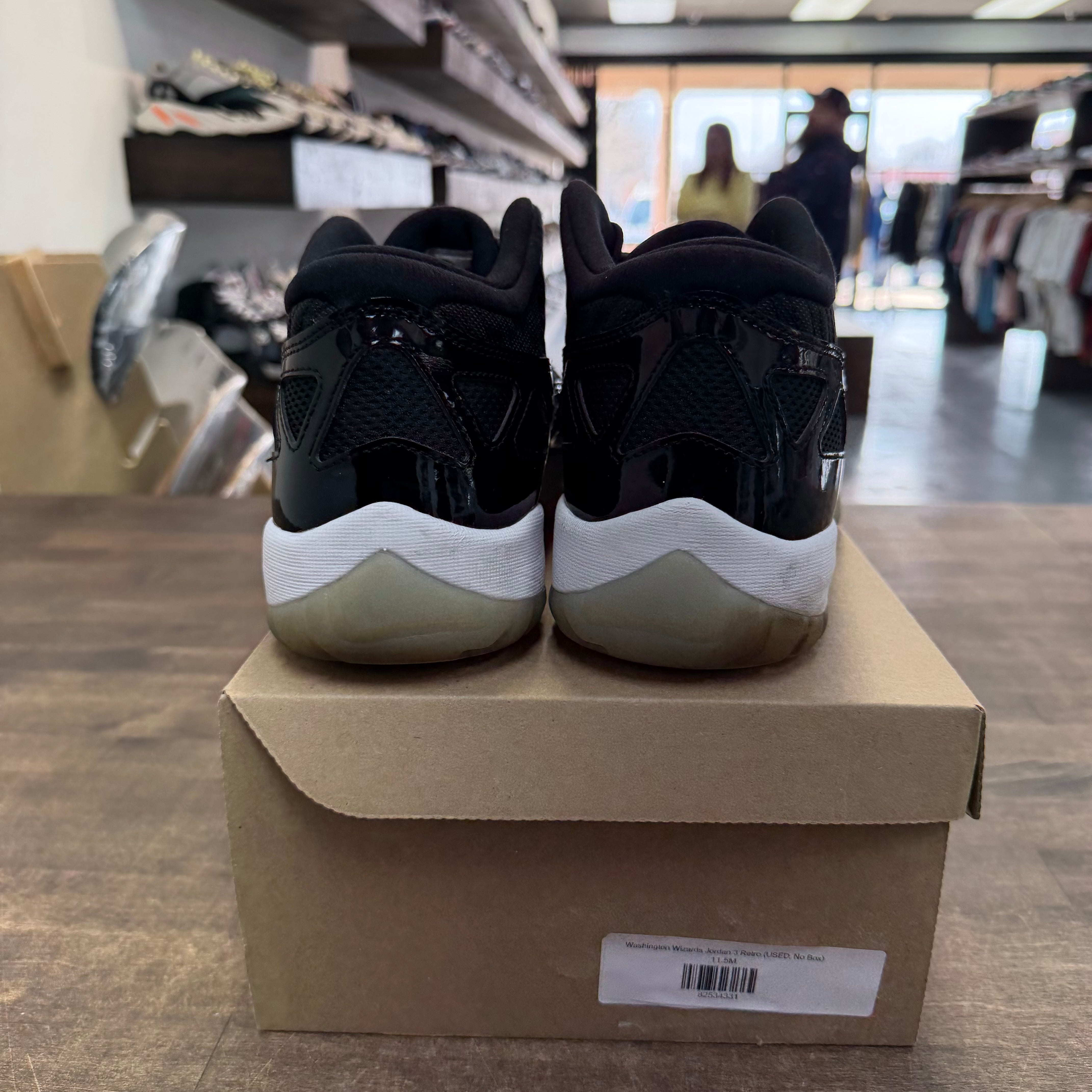 Jordan 11 Retro Low IE Space Jam (US 14) (USED, No Box) Size 14 (Pre-Owned) - Image 3