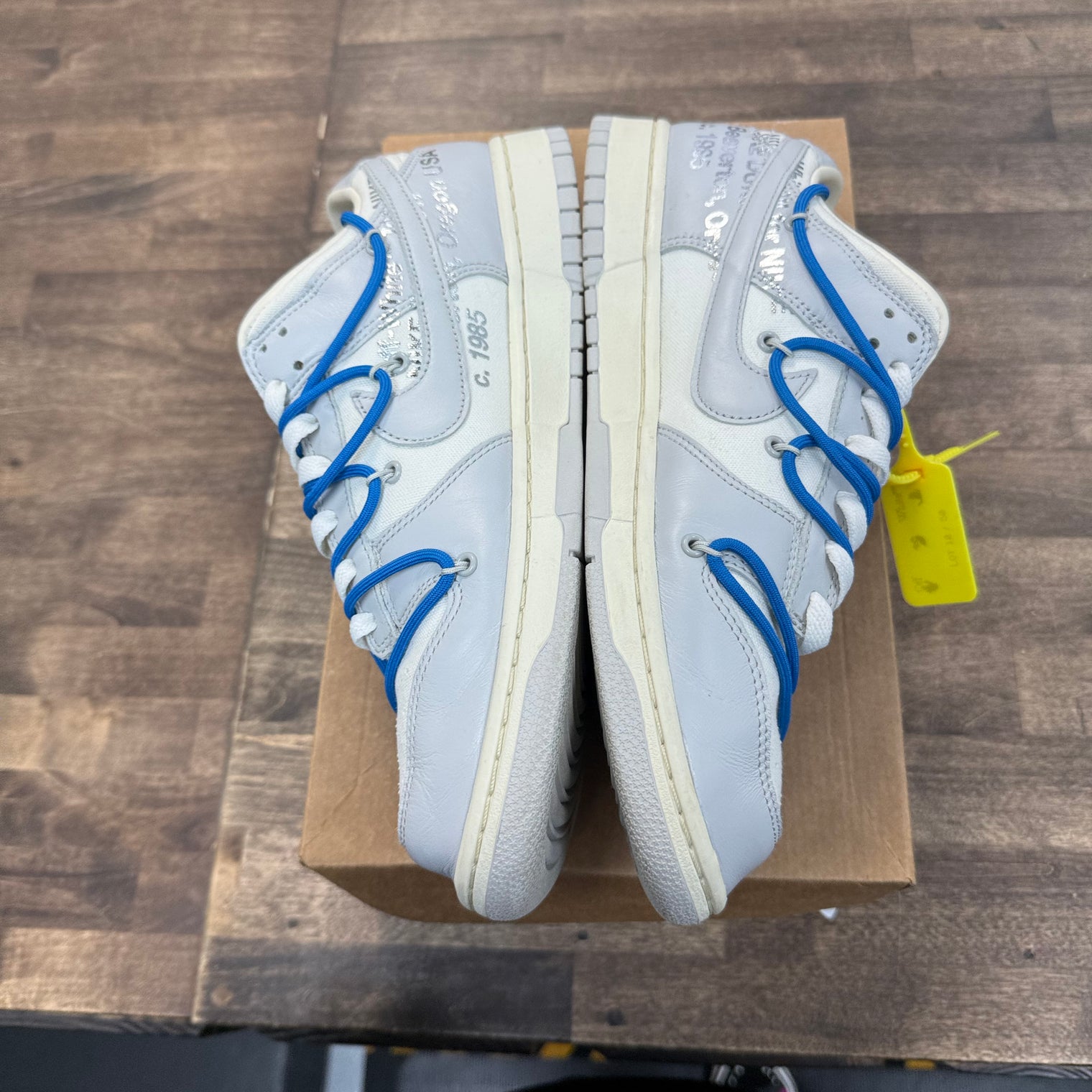 Lot 10 of 50 Off-White Dunk Low (USED, No Box)