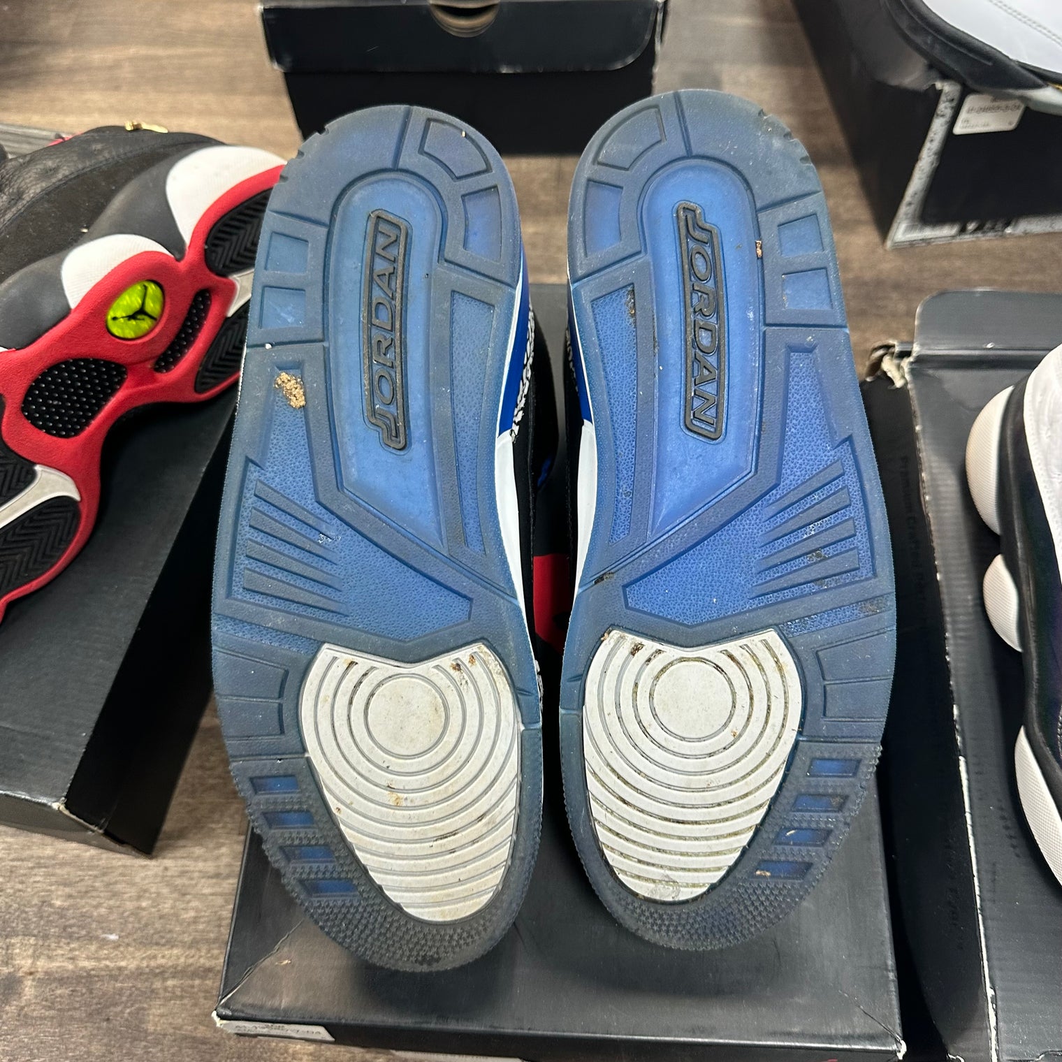 Sport Blue Jordan 3 Retro (USED)