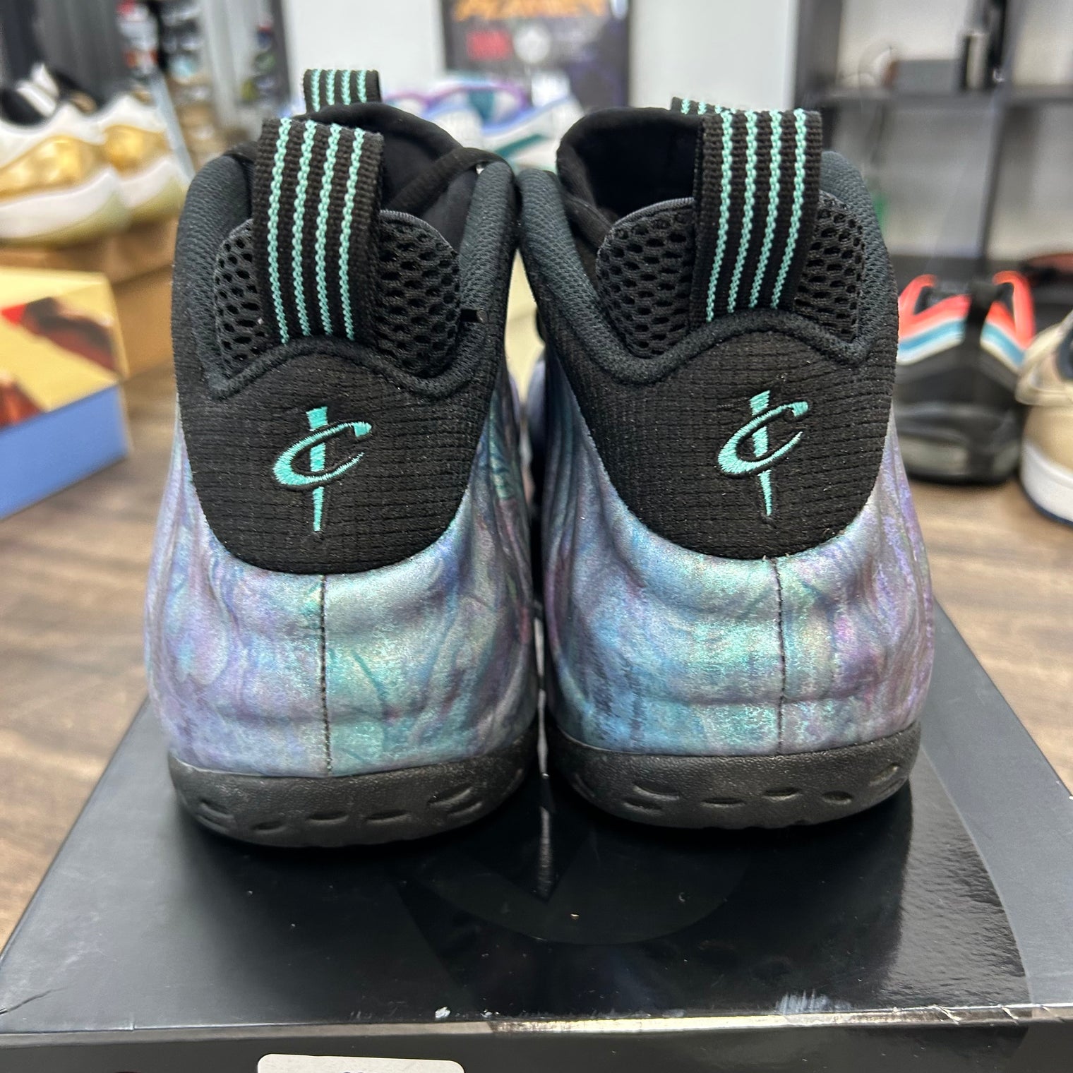 Abalone Air Foamposite One (Lightly Worn)