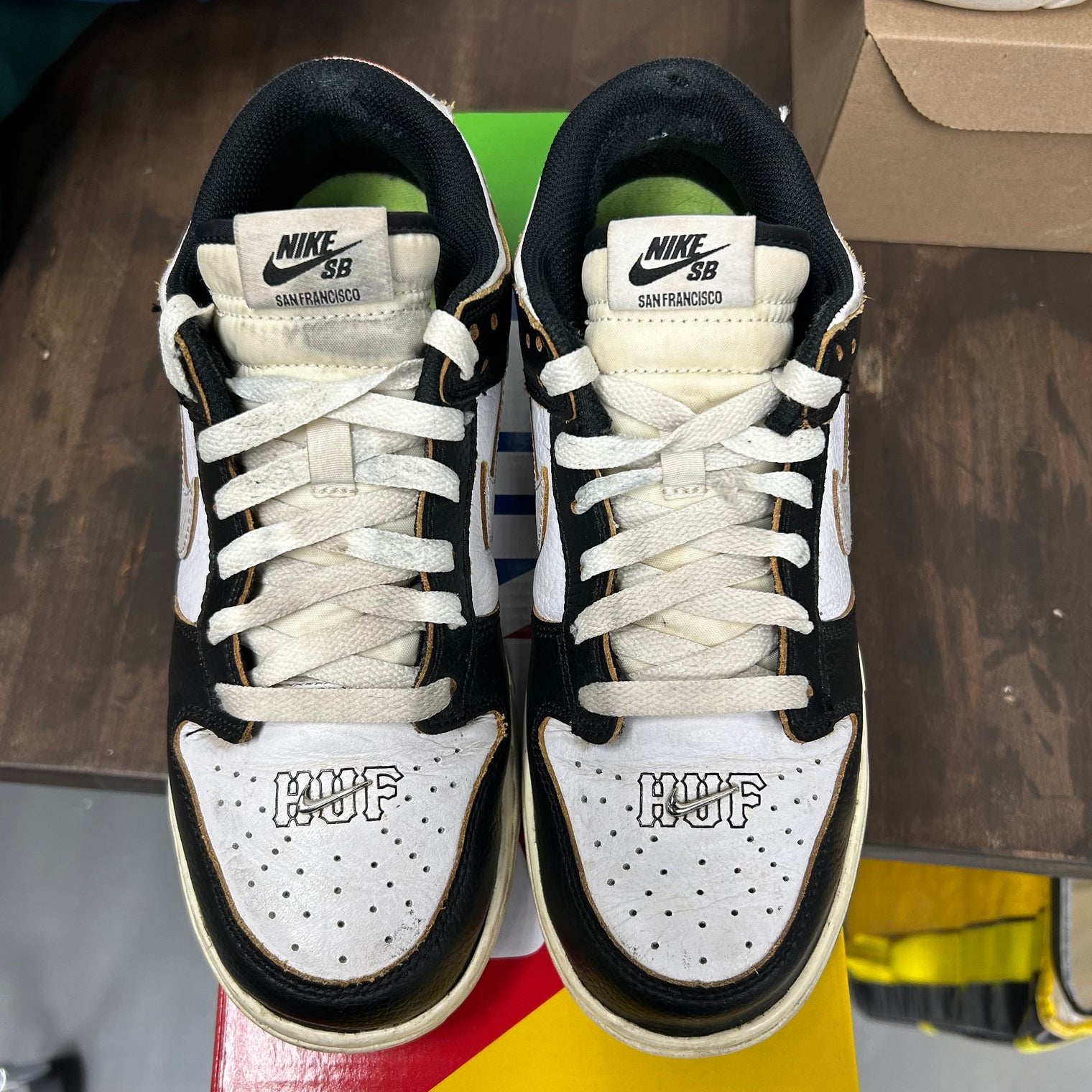 HUF San Francisco SB Dunk Low (USED)