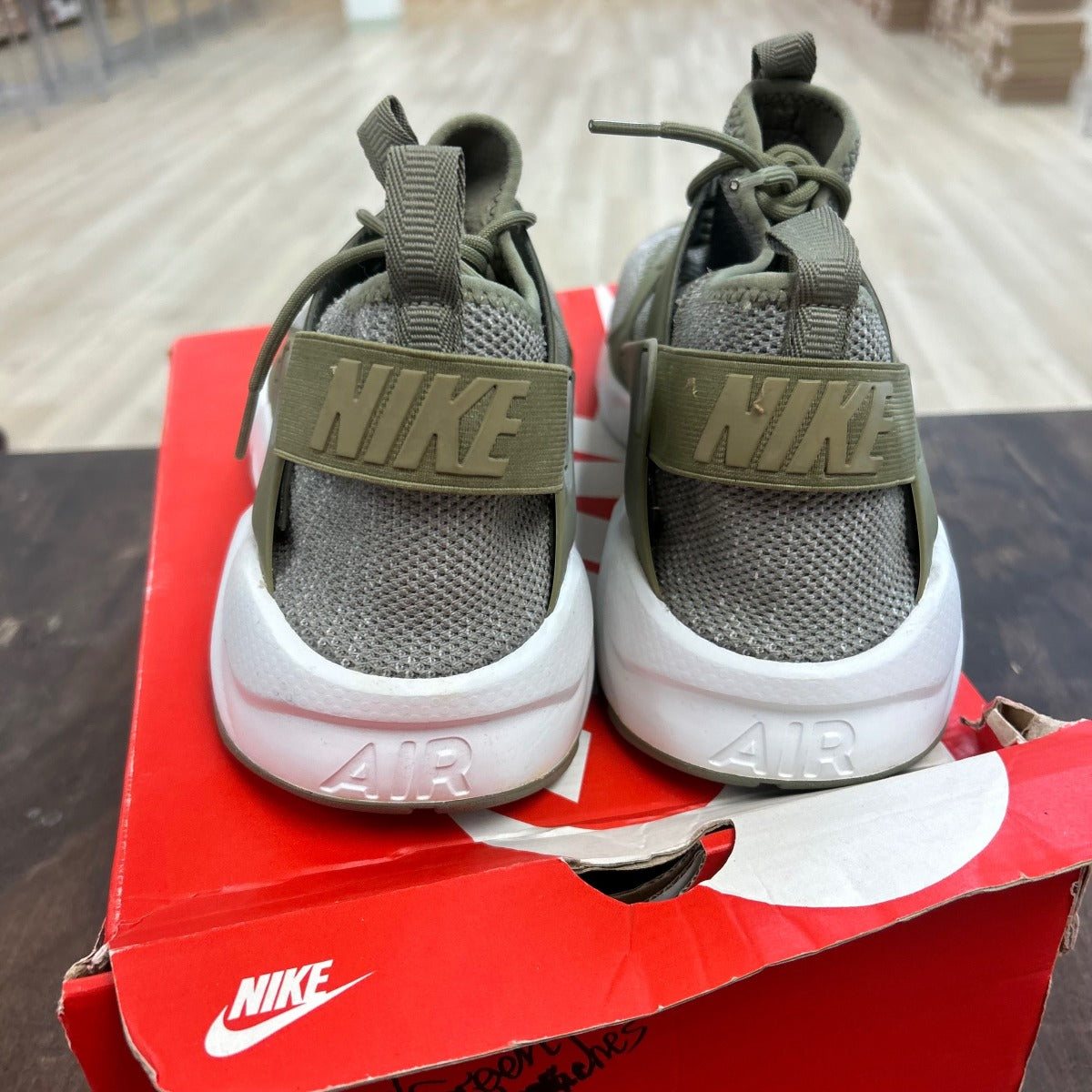 Nike Air Huarache Run Ultra Breathe Trooper Size 14 (Pre-Owned) - Image 4