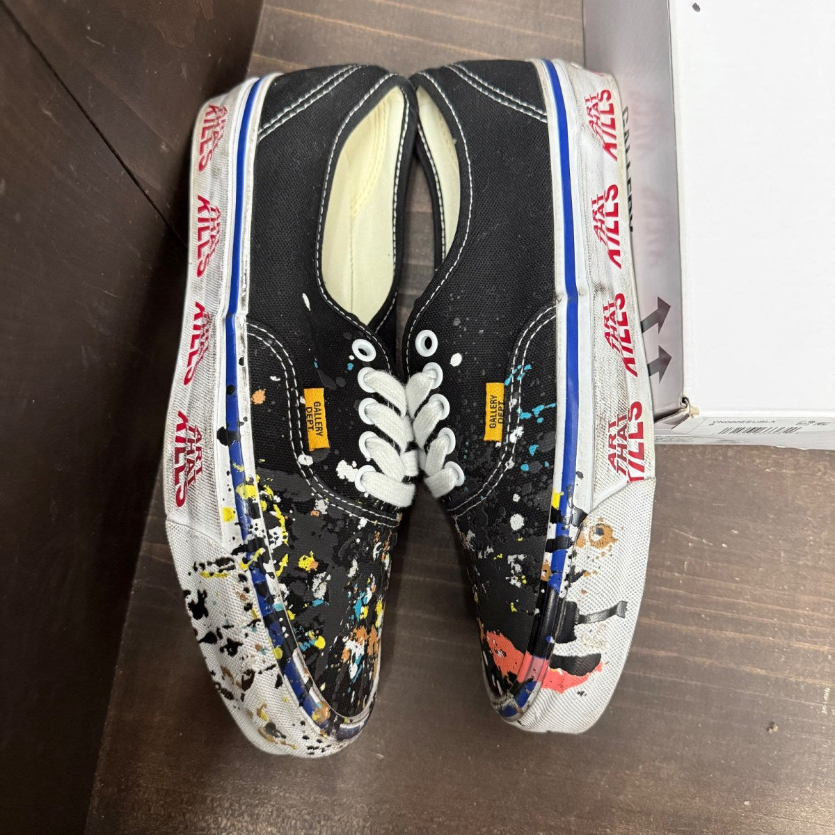 Vans Authentic Reissue 44 Gallery Dept. Art That Kills Black - Image 4