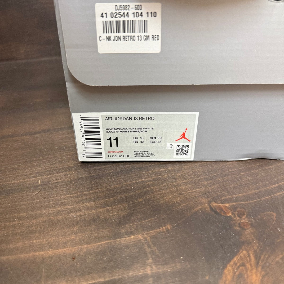 Jordan 13 Retro Gym Red Flint Grey - Image 6