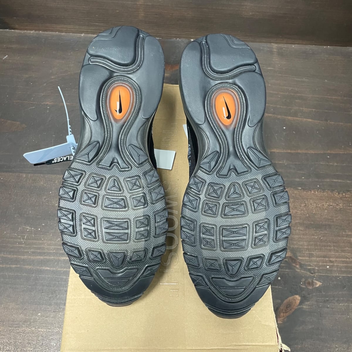 Nike Air Max 97 Off-White Black Size 6.5 - tag