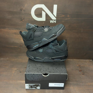 Jordan 4 Retro Black Cat (2025) Size 9 (Pre-Owned) - front