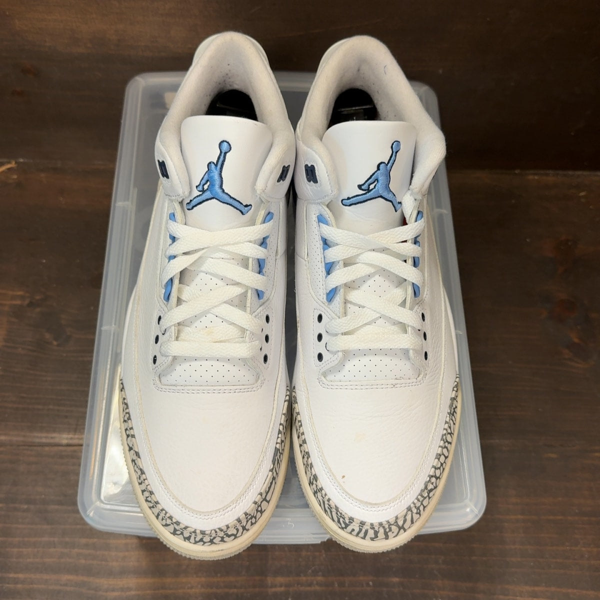 Jordan 3 Retro UNC (2020) Size 11 (Pre-Owned) - tag