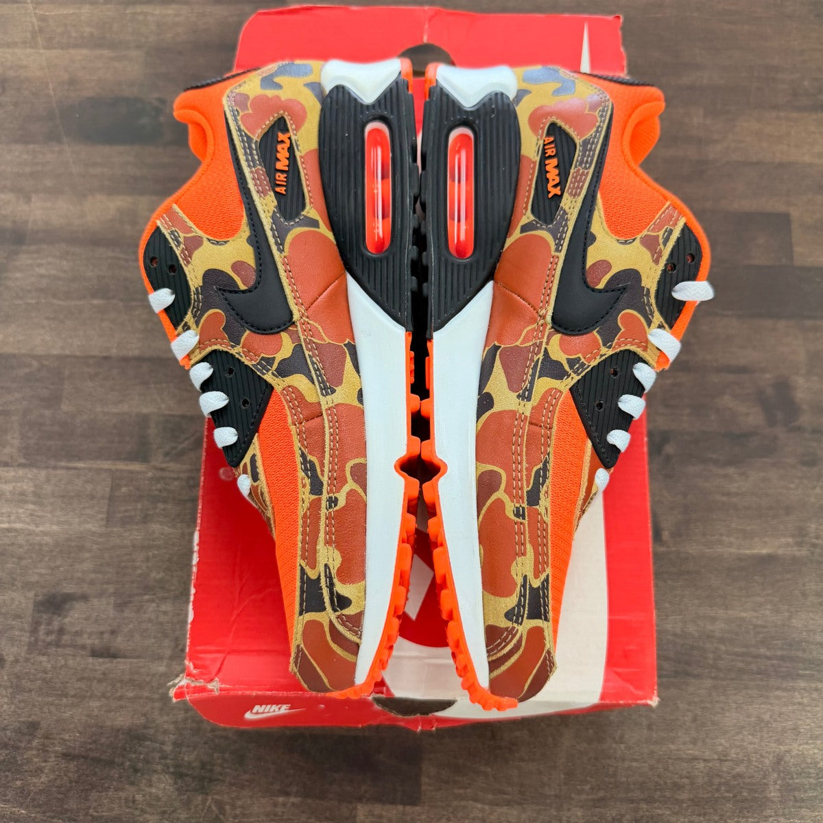 Nike Air Max 90 Duck Camo Orange - Image 3