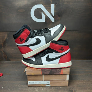 Jordan 1 Retro High OG Black Toe Reimagined - Image 1