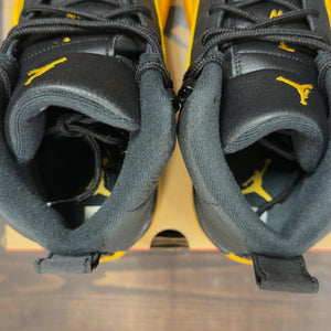 Jordan 12 Retro Black University Gold Size 10.5 (Pre-Owned) - aux