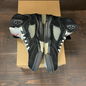 Jordan 5 Retro OG Black Metallic Reimagined (GS) Size 7Y (Pre-Owned) - Image 4