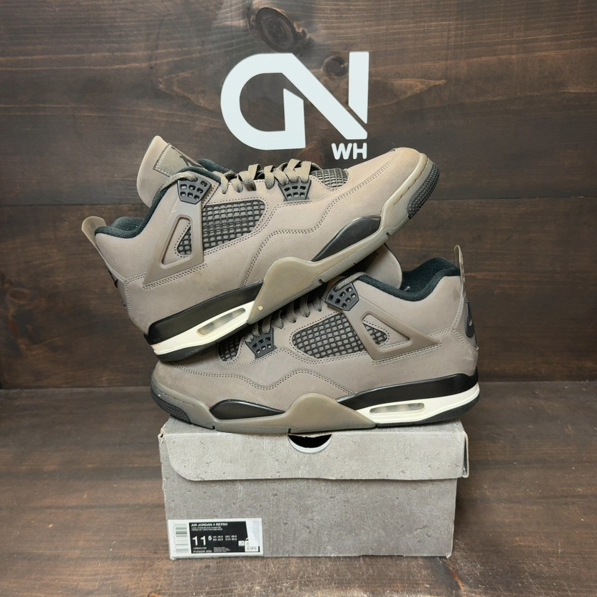 Jordan 4 Retro Cave Stone - Image 1