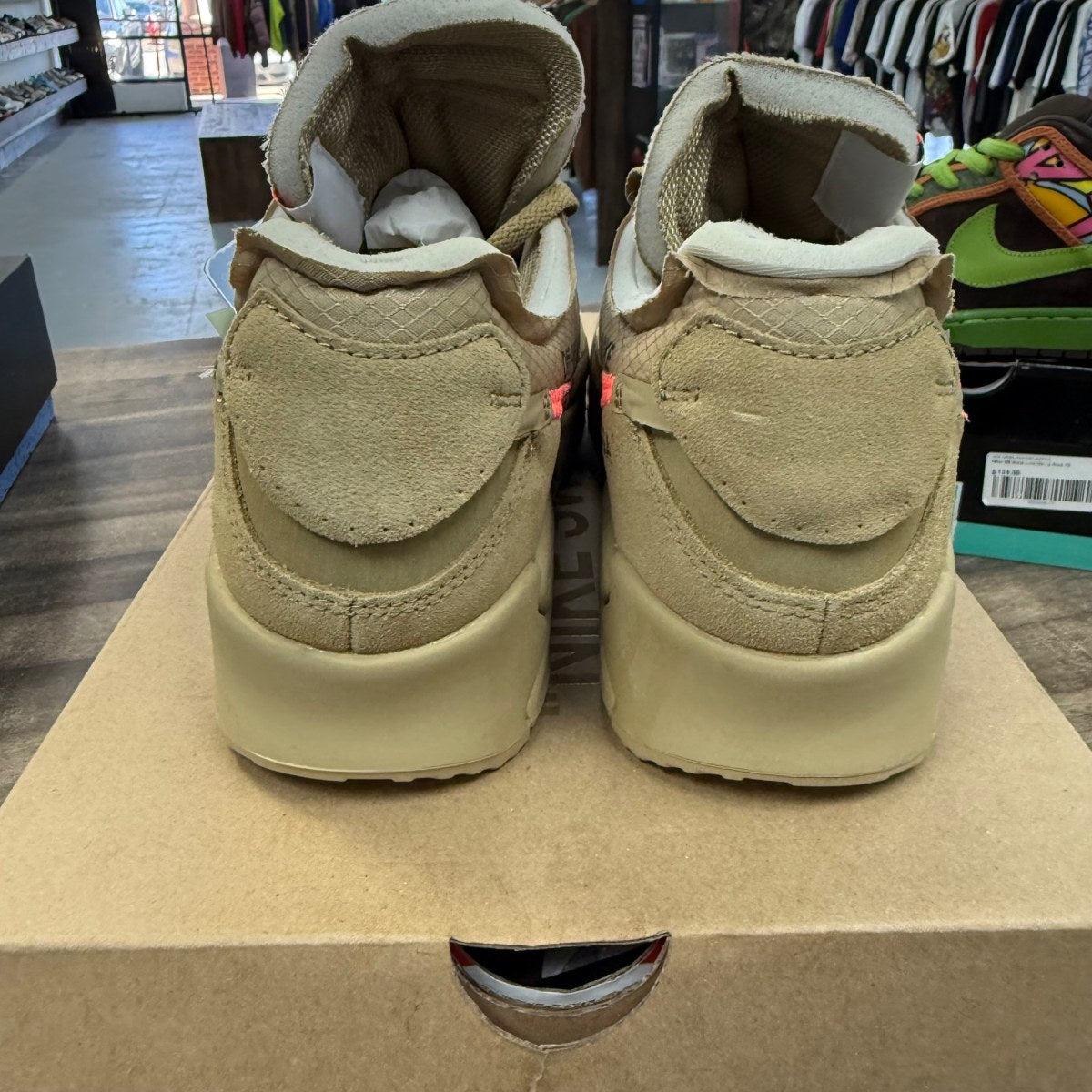 Nike Air Max 90 Off-White Desert Ore - Image 4
