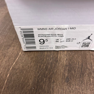Jordan 1 Mid Kentucky Blue (Women's) - Image 6