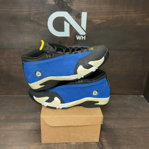 Jordan 14 Retro Low Laney (2015) Size 14 (Pre-Owned) - Image 1