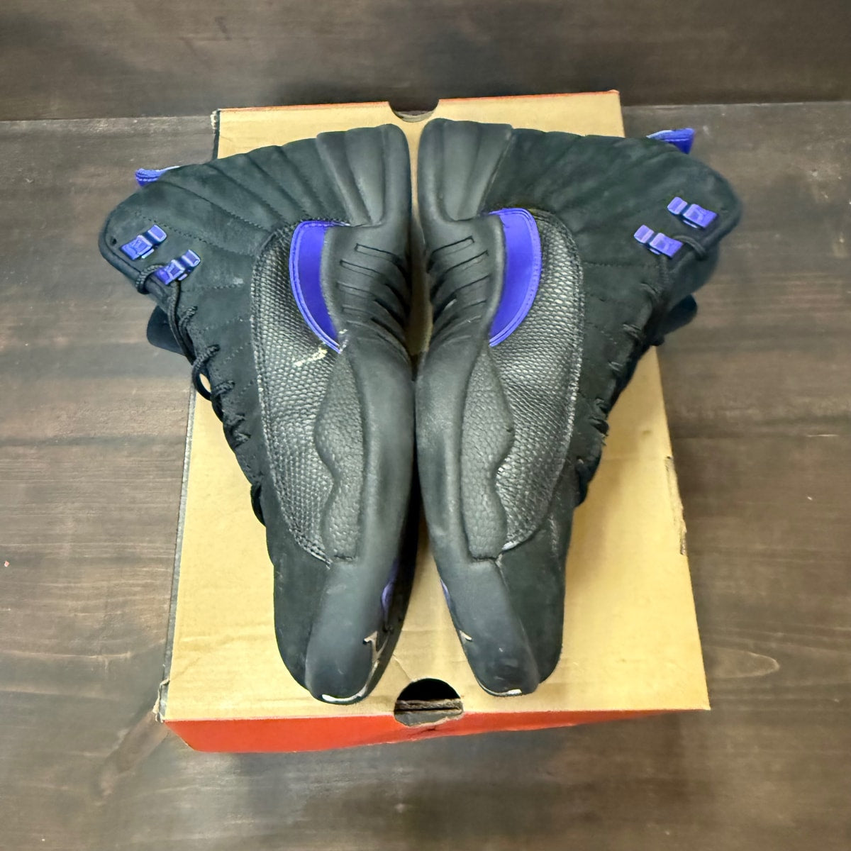 Jordan 12 Retro Black Dark Concord - Image 4
