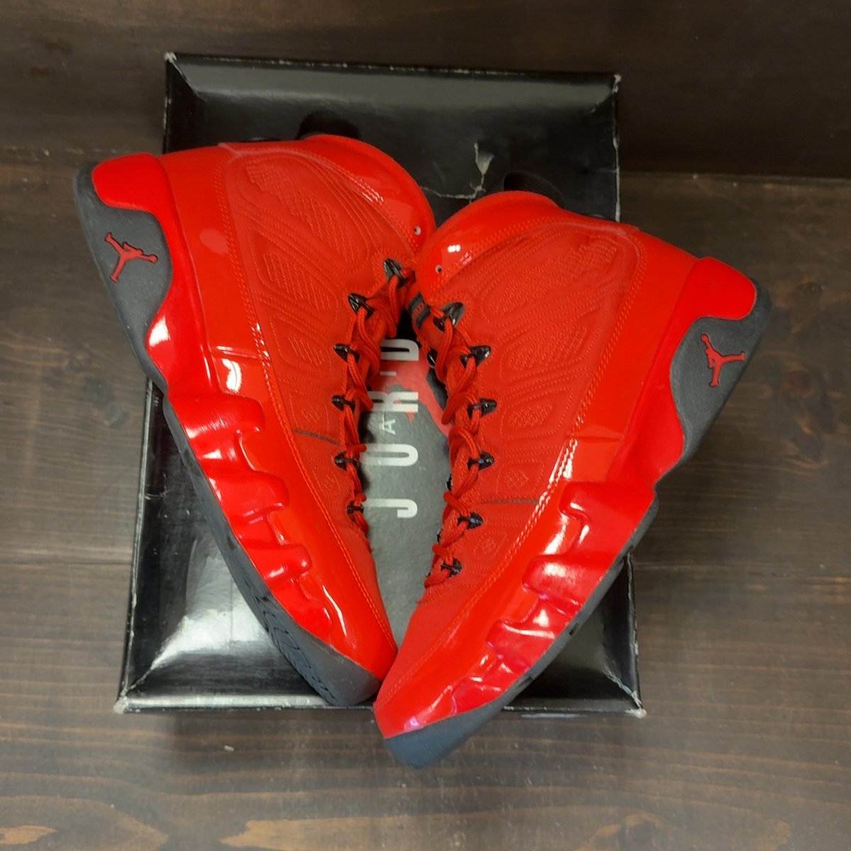 Jordan 9 Retro Chile Red Size 9 (Pre-Owned) - back