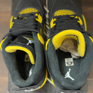 Jordan 4 Retro Thunder (2023) (GS) Size 5Y (Pre-Owned) - aux