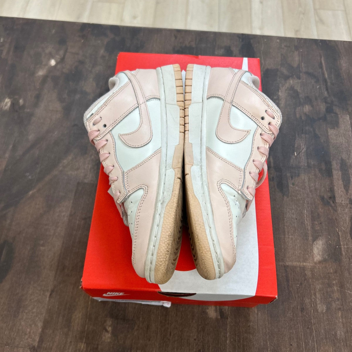 Nike Dunk Low Orange Pearl (Women's) Size 7.5W (Pre-Owned) - Image 3