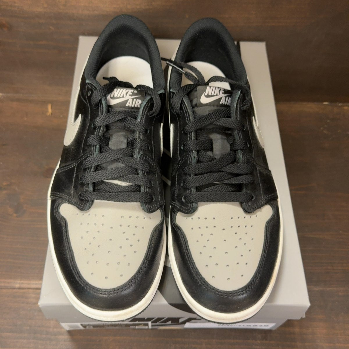 Jordan 1 Retro Low OG Shadow (2024) Size 8 (Pre-Owned) - tag