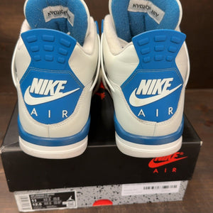 Jordan 4 Retro Military Blue (2024) Size 11 (Pre-Owned) - aux