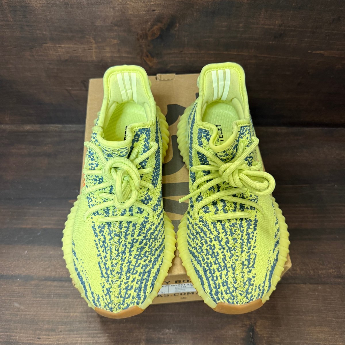 adidas Yeezy Boost 350 V2 Semi Frozen Yellow - Image 2