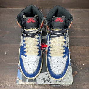 Jordan 1 Retro High Union Los Angeles Storm Blue Size 10.5 (Pre-Owned) - back