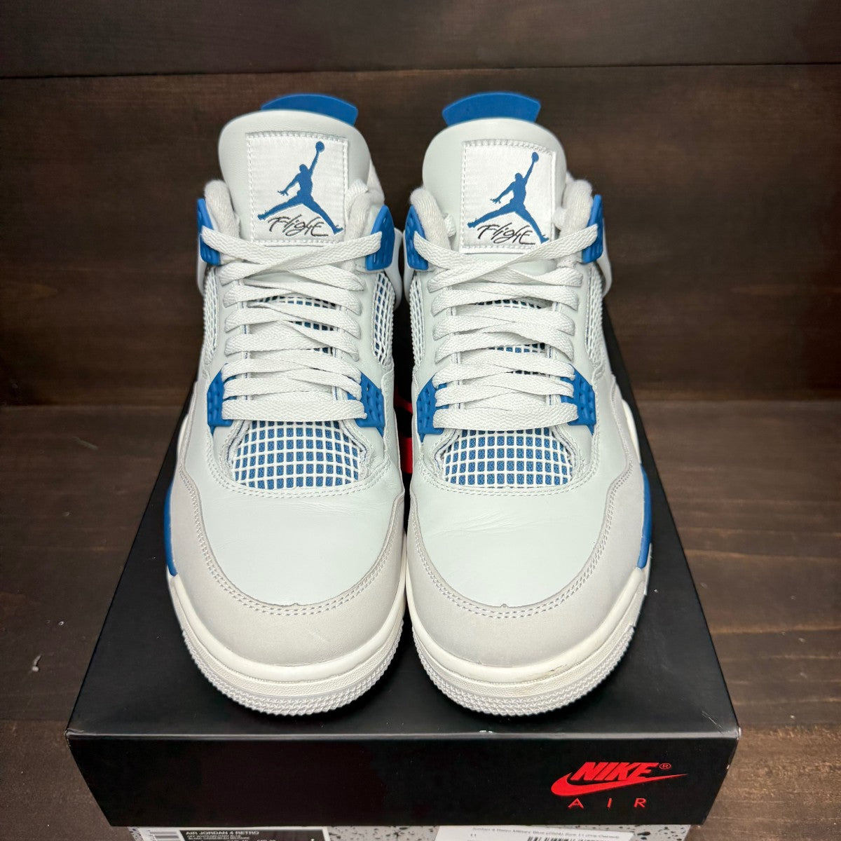Jordan 4 Retro Military Blue (2024) - Image 4