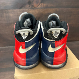 Nike Air More Uptempo 96 Alternates Split Black Varsity Red Size 8.5 (Pre-Owned) - Image 2