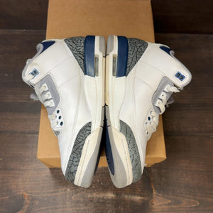 Jordan 3 Retro Midnight Navy (GS) Size 7Y (Pre-Owned) - aux