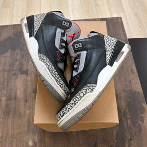 Jordan 3 Retro Black Cement (2018) Size 9.5 (Pre-Owned) - Image 1