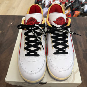 Jordan 2 Retro Low SP Off-White White Red - Image 2