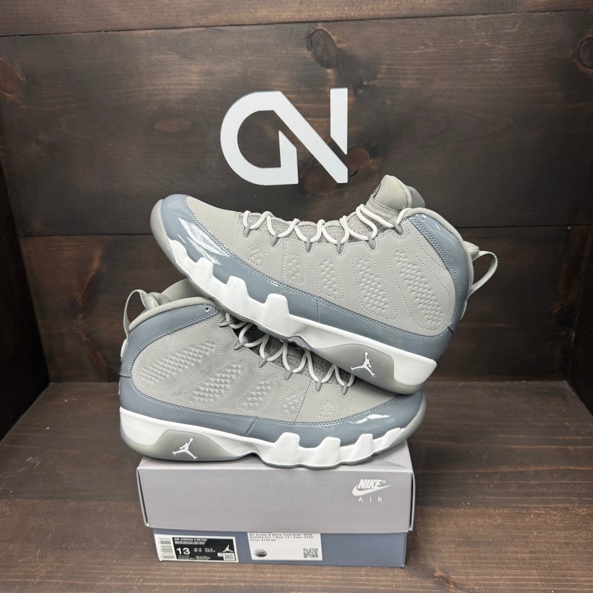 Jordan 9 Retro Cool Grey (2025) - Image 1
