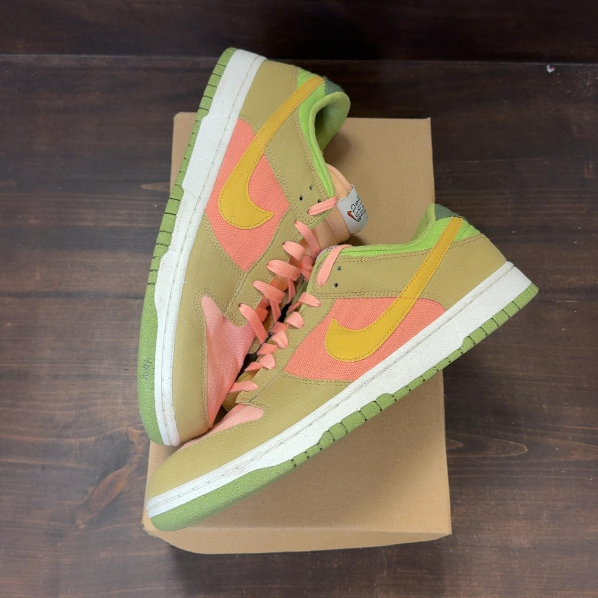 Nike Dunk Low Next Nature Sun Club Arctic Orange Size 13 (Pre-Owned) - Image 2