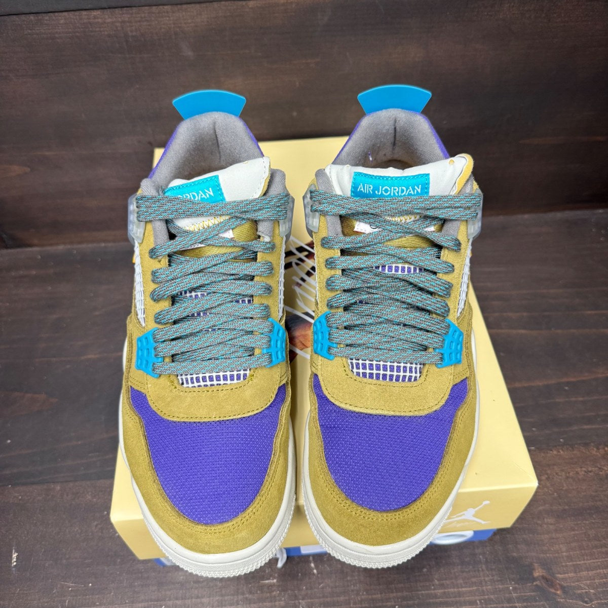 Jordan 4 Retro SP 30th Anniversary Union Desert Moss - Image 2