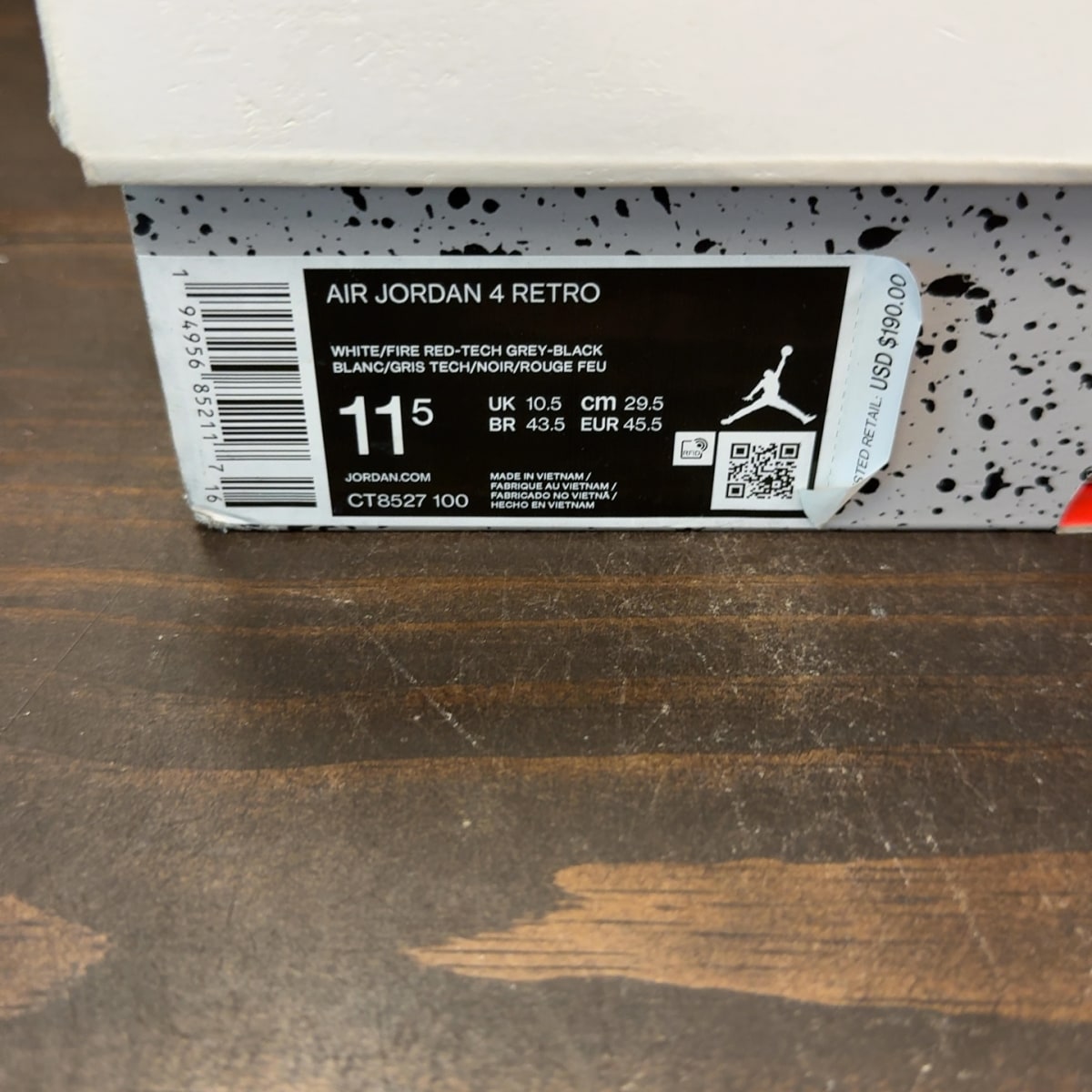 Jordan 4 Retro White Oreo (2021) - Image 8