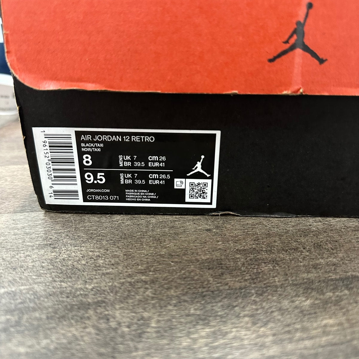 Jordan 12 Retro Black Taxi - Image 5