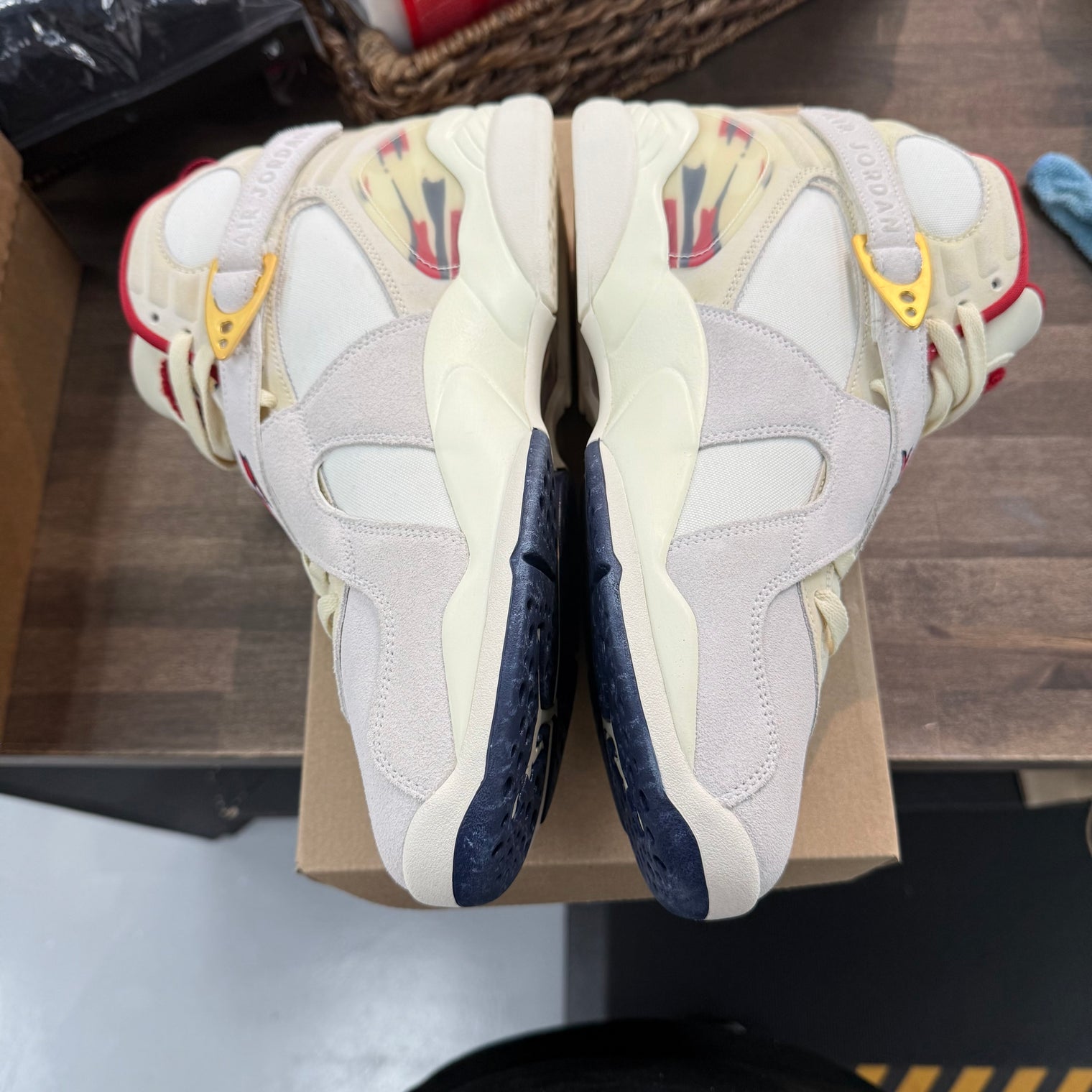 Mi Casa Es Su Casa Solefly Jordan 8 (Lightly Worn, No Box)